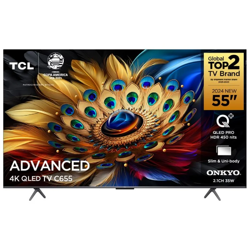Smart TV TCL 55 QLED UHD 4K Google TV Dol... Smart TV TCL 55 QLED UHD 4K Google TV Dol...