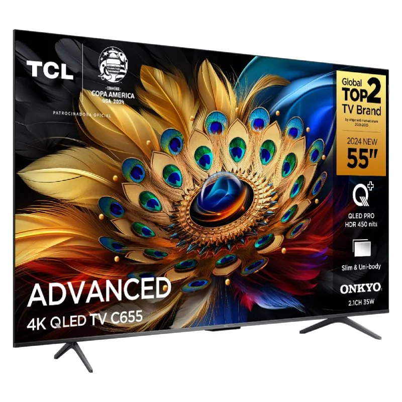 Smart TV TCL 55 QLED UHD 4K Google TV Dol... Smart TV TCL 55 QLED UHD 4K Google TV Dol...
